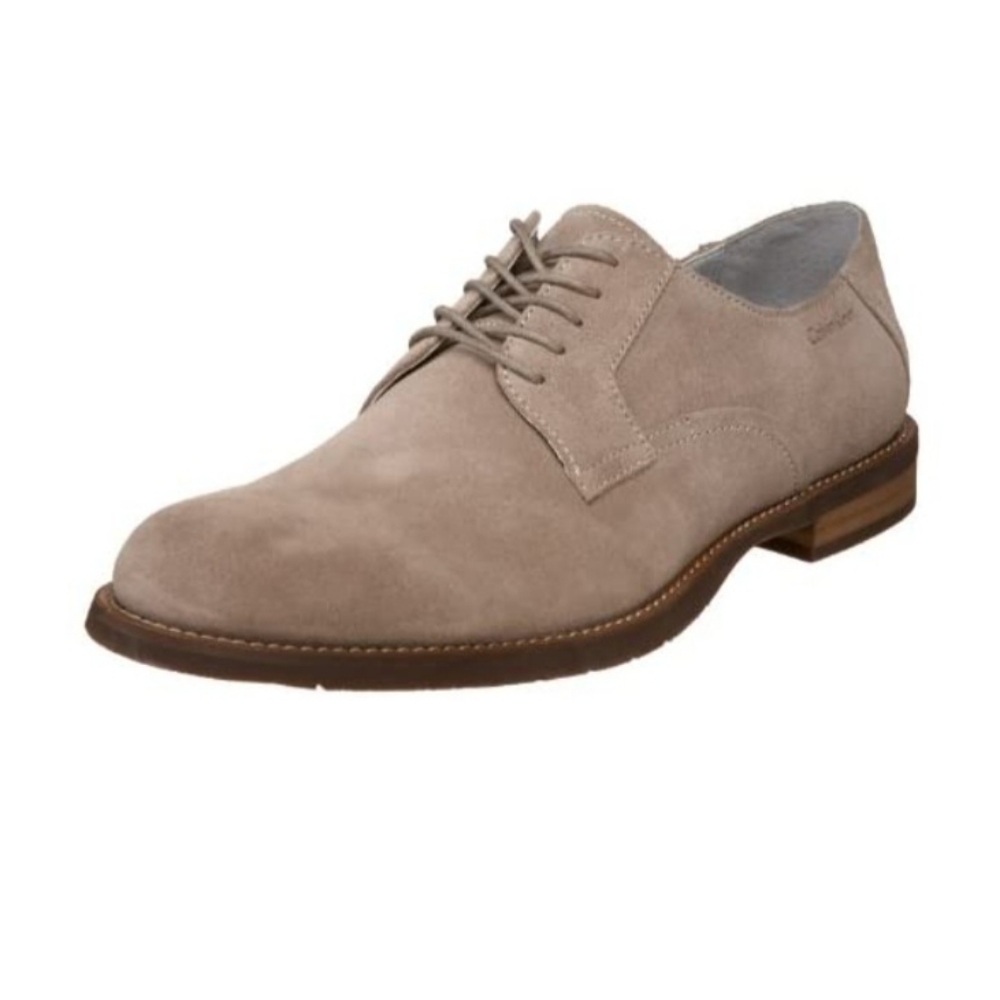 ** Brand New ** Calvin Klein Size 11 1/2 Astor Mens Taupe Shoes 👞